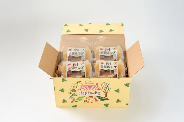 【ギフト箱付】琉球薬膳鶏スープ 麻油鶏（マーヨージ）950g【冷凍】【熨斗可】