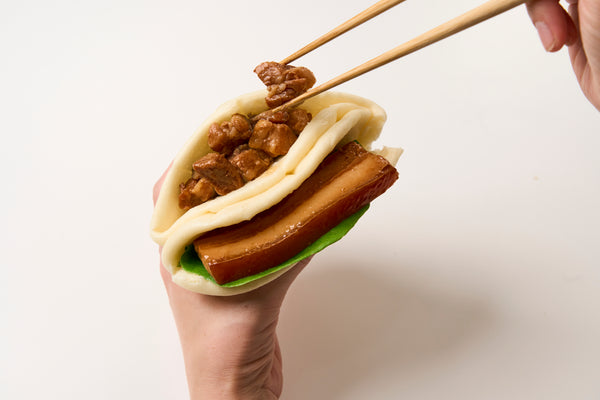 【ギフト箱付】琉球ちまき「うずら」とルーロー琉球バーガーのセット（4・6・8個）【冷凍】【熨斗可】